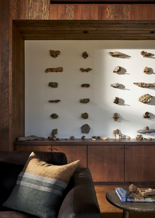 Rock Pavilion / Pfeffer Torode Architecture Rock Pavilion / Pfeffer Torode Architecture - Interior Photography, Wood, Lighting, Shelving