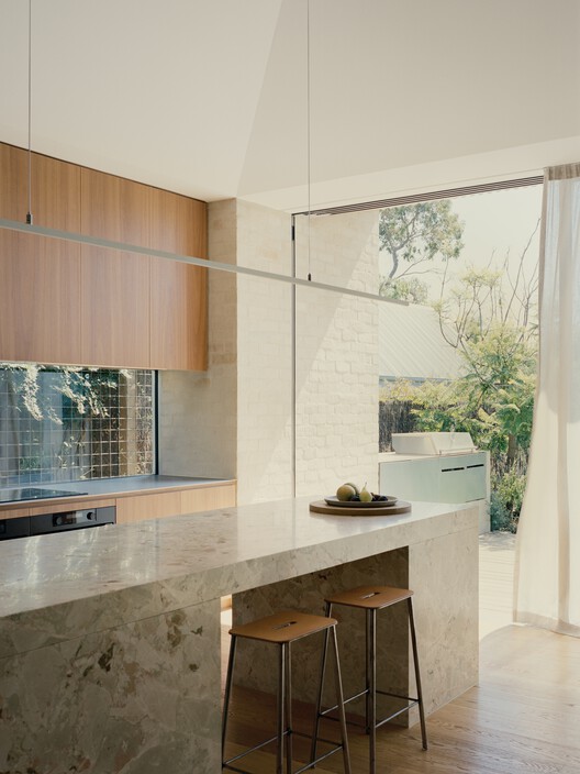 Sorrento House / Victoria Merrett Architects Sorrento House / Victoria Merrett Architects - Interior Photography, Kitchen, Countertop, Wood, Lighting, Glass