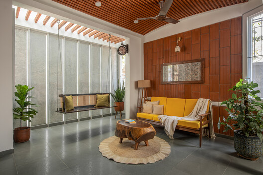 Nalme House / Wright Inspires Nalme House / Wright Inspires - Interior Photography, Living Room, Wood, Lighting, Table, Chair