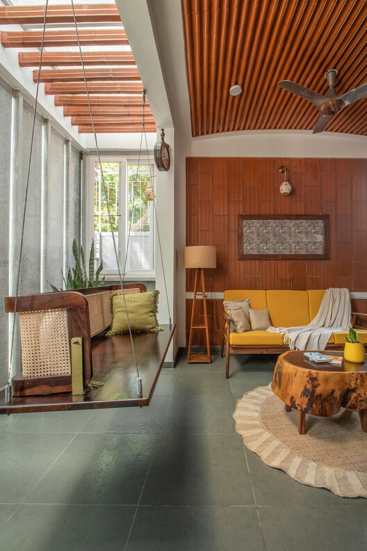Nalme House / Wright Inspires Nalme House / Wright Inspires - Interior Photography, Wood, Table, Lighting, Chair
