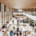 CROUS student restaurant / BPM Architectes - Interior Photography, Sustainability, Stairs, Chair