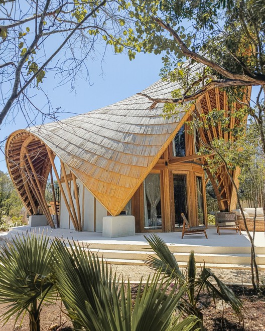 Villa CORA – Bamboo House in Tulum / terrAurea studio - Exterior Photography, Wood