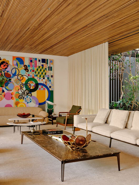 Lego House / Fernanda Marques Arquitetos Associados - Interior Photography, Living Room, Wood, Chair