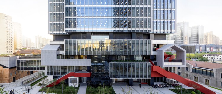 Jing'An Investment Center / Nikken Sekkei - Mixed Use Architecture