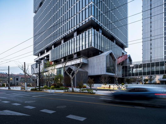 Jing'An Investment Center / Nikken Sekkei - Exterior Photography, Cityscape