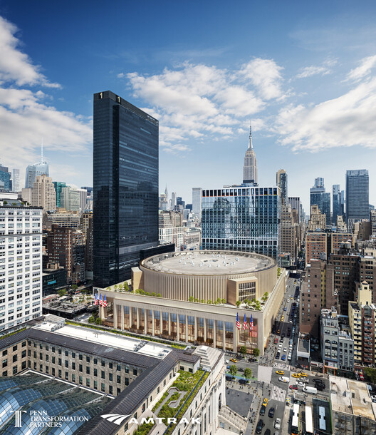 Designs Unveiled for New York City's Penn Station by PAU and HNTB-HOK - More Images