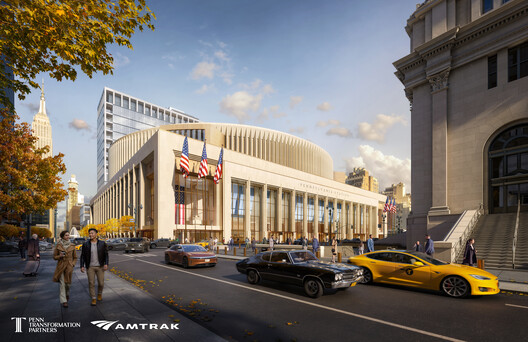 Designs Unveiled for New York City's Penn Station by PAU and HNTB-HOK Designs Unveiled for New York City's Penn Station by PAU and HNTB-HOK - Image 5 of 13