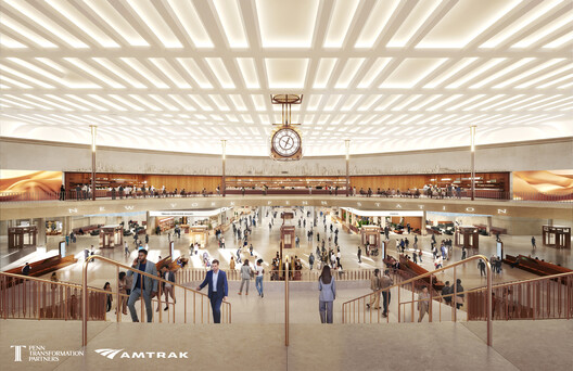 Designs Unveiled for New York City's Penn Station by PAU and HNTB-HOK Designs Unveiled for New York City's Penn Station by PAU and HNTB-HOK - Image 11 of 13