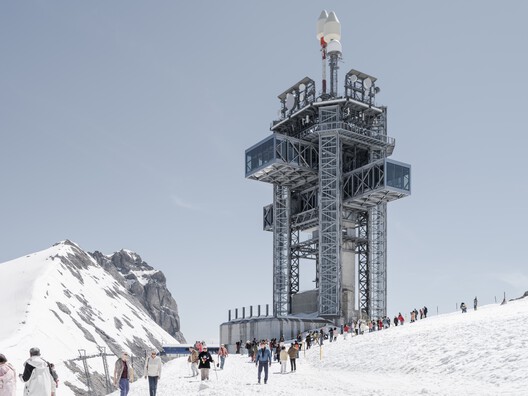 TITLIS Tower / Herzog & de Meuron TITLIS Tower / Herzog & de Meuron - Exterior Photography
