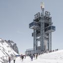 TITLIS Tower / Herzog & de Meuron - Exterior Photography, Ski Center