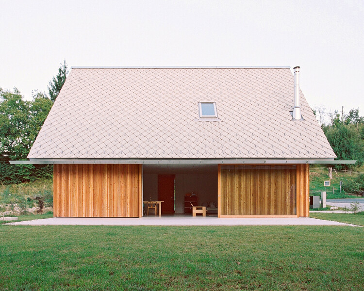 House Alva / Arhitekti Počivašek Petranovič - Exterior Photography, Wood