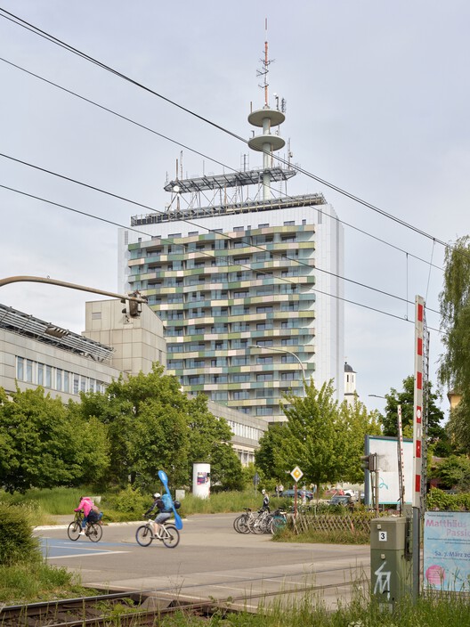 Telekom Tower, Konstanz / Sauerbruch Hutton  - Exterior Photography