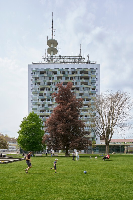 Telekom Tower, Konstanz / Sauerbruch Hutton  - Exterior Photography