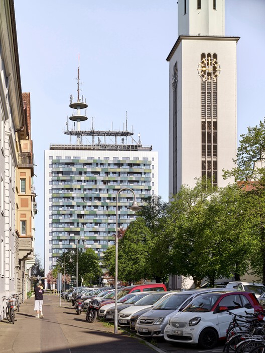Telekom Tower, Konstanz / Sauerbruch Hutton  - Exterior Photography