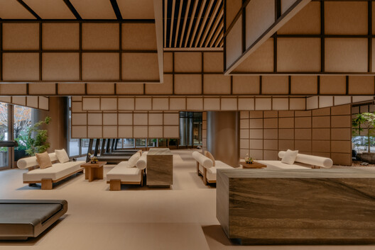 Beijing Foresky Community Center / PLAT ASIA - Interior Photography, Wood, Lighting