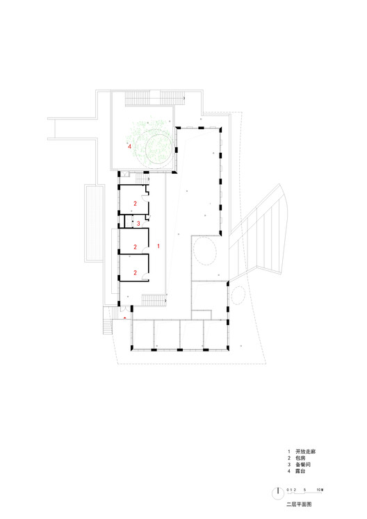 Clustered Rocks Court & Floating Leaf Pavilion / Atelier Z+ Clustered Rocks Court & Floating Leaf Pavilion / Atelier Z+ - Image 31 of 48