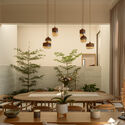 Vivienda Bufálo / Daniel Jacobo Arquitecto - fotografía de interiores, restaurante, madera, iluminación, mesas, sillas, vidrio