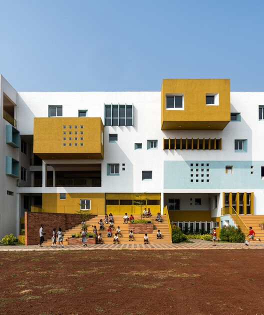KLE School, Sankeshwar  / Shreyas Patil Architects - Exterior Photography