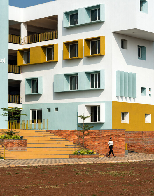 KLE School, Sankeshwar  / Shreyas Patil Architects - Exterior Photography
