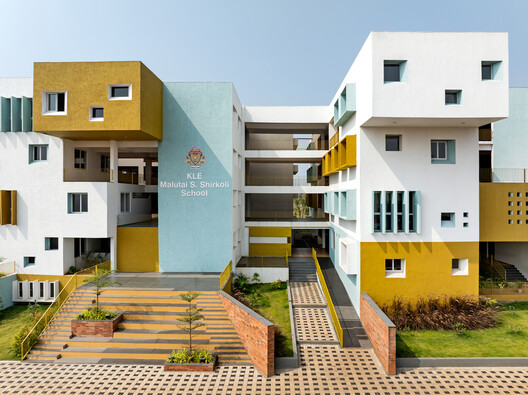 KLE School, Sankeshwar  / Shreyas Patil Architects - Exterior Photography