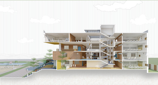 KLE School, Sankeshwar  / Shreyas Patil Architects - Image 31 of 34