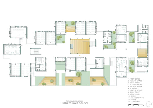 KLE School, Sankeshwar  / Shreyas Patil Architects - Image 27 of 34