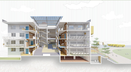 KLE School, Sankeshwar  / Shreyas Patil Architects - Image 32 of 34