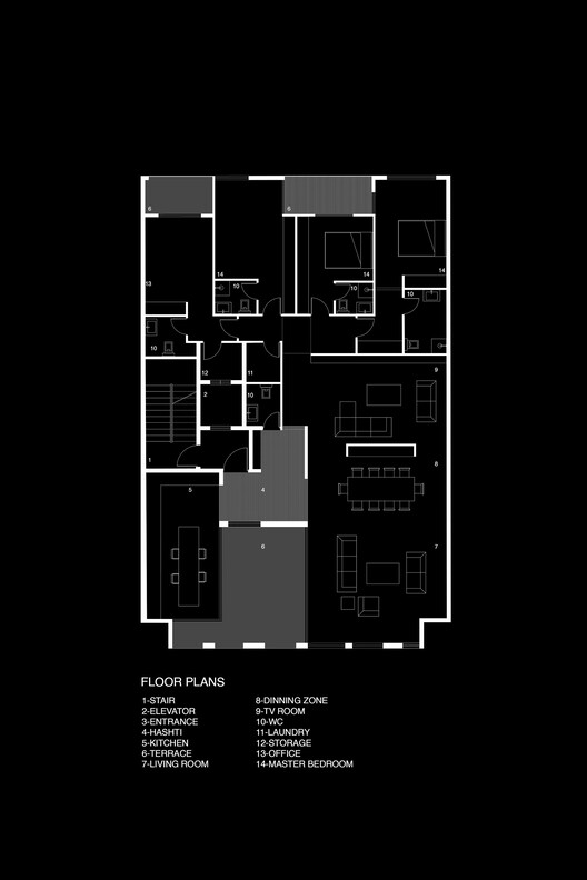 Bahār Residential Building / DIM Architecture Studio Bahār Residential Building / DIM Architecture Studio - Image 21 of 27
