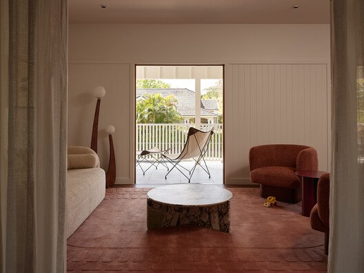 Riverton House / Alexandra Buchanan Architecture - Interior Photography, Living Room, Wood, Chair