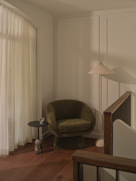 Riverton House / Alexandra Buchanan Architecture - Interior Photography, Wood, Lighting, Chair