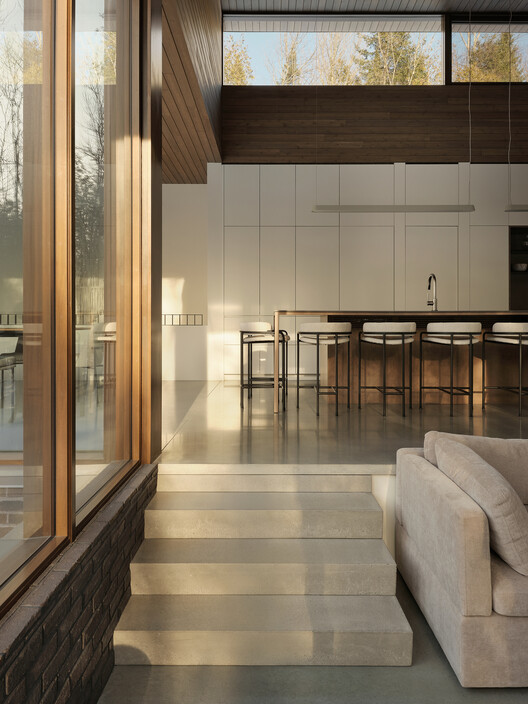 Breathe Lodge Residence / Jérôme Lapierre Architecte Breathe Lodge Residence / Jérôme Lapierre Architecte - Interior Photography, Wood