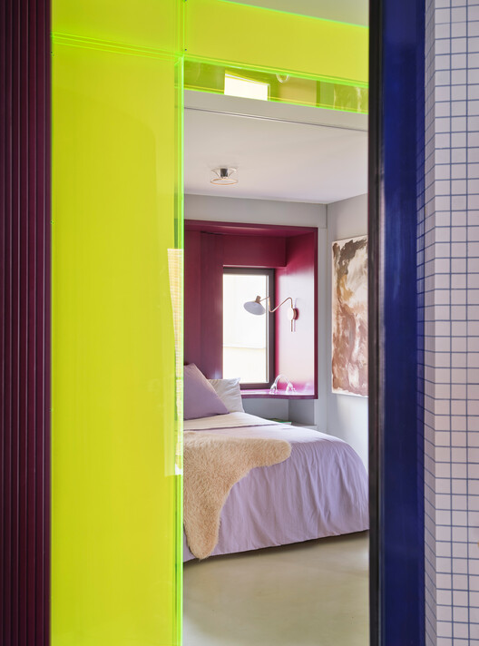 Macedonia House / bardo - Interior Photography, Bedroom, Lighting, Door, Glass