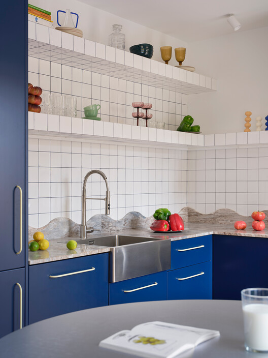 Macedonia House / bardo - Interior Photography, Kitchen, Shelving, Countertop, Sink
