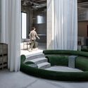 Koncrete Space / shell+core - Interior Photography, Coffee Shop Interiors, Lighting, Chair