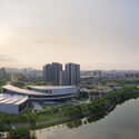 ZHA's Songshan Lake Exhibition and Performance Center Opens in Dongguanm, China - Image 1 of 4