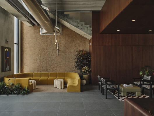 The Grove Al Ain / shell+core - Interior Photography, Wood, Lighting, Chair