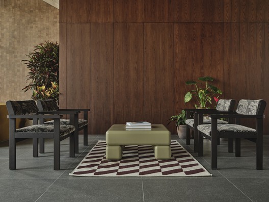 The Grove Al Ain / shell+core - Interior Photography, Wood, Table, Chair