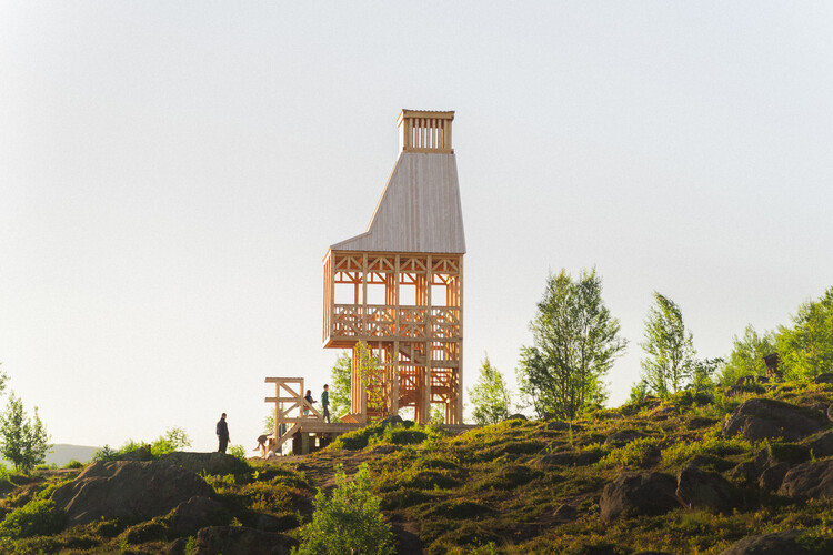 Kola Bay Lighthouse Viewpoint / Evgeny Makarenko’s Timber Architecture Workshop - Exterior Photography, Public Architecture