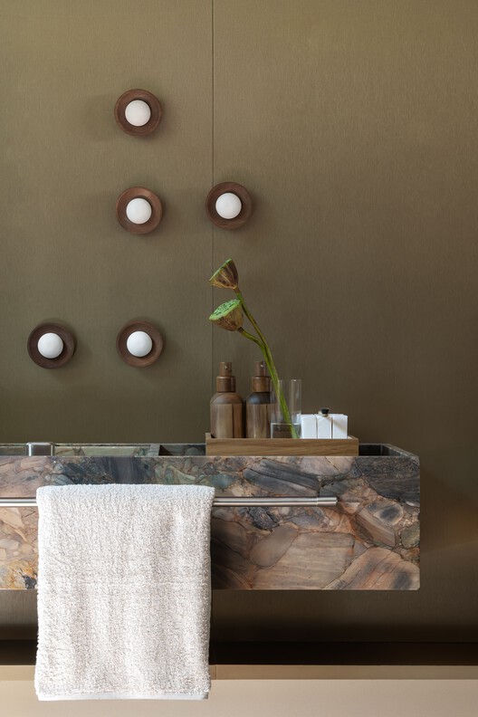 Brastemp House / Bezerra Panobianco - Interior Photography, Lighting, Countertop, Sink, Bathroom