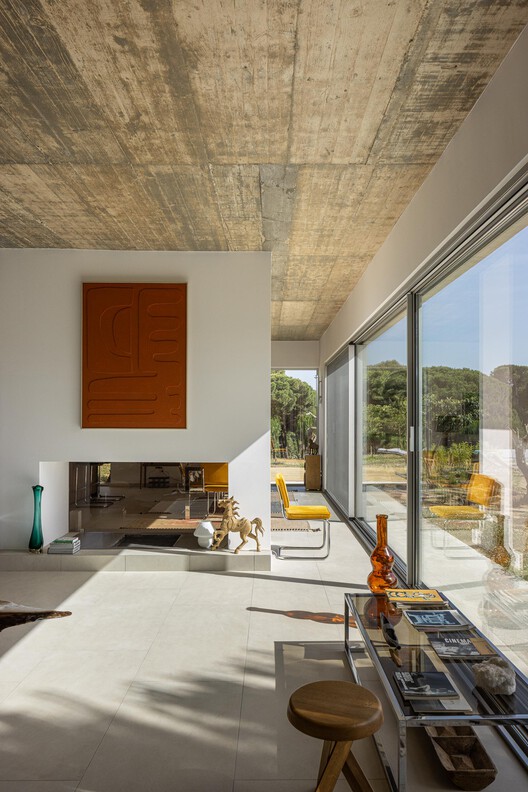 Melides House / Sabrab - Interior Photography, Wood, Beam