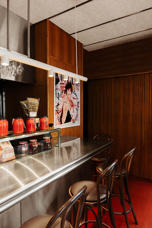 Bar Edicola / MRDK Bar Edicola / MRDK - Interior Photography, Kitchen, Wood, Lighting, Chair