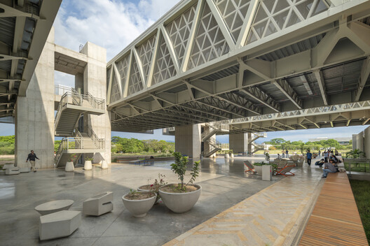 Classroom, Laboratories, and Wellness Building, Universidad Nacional de Colombia - La Paz Campus / Universidad Nacional Sede Manizales Architecture Workshop Classroom, Laboratories, and Wellness Building, Universidad Nacional de Colombia - La Paz Campus / Universidad Nacional Sede Manizales Architecture Workshop - Exterior Photography, Column