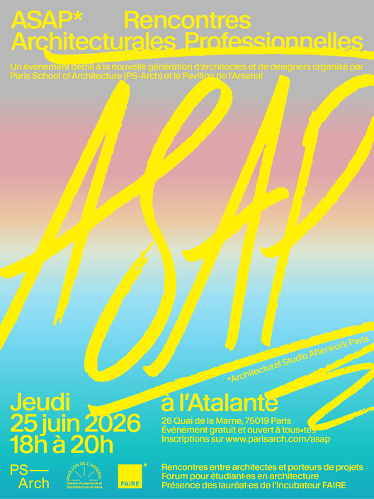 ASAP* (Architectural Studio Afterwork Paris) - Image 1 of 1