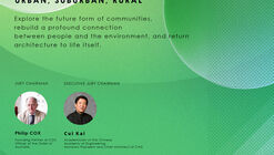 Call for Entries: UIA-HYP CUP 2026 International Student Competition in Architectural Design