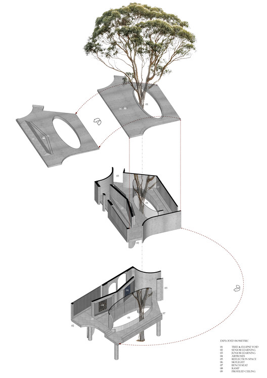 Gallery For A Tree "Flyover" Marcellin College  / Farrell Wray Architects - Image 38 of 38