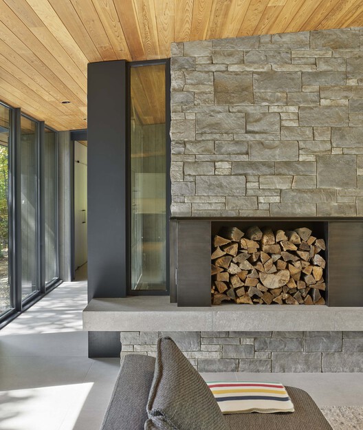 Percy Lake Cottage / Michael Taylor Architecture + Design Percy Lake Cottage / Michael Taylor Architecture + Design - Interior Photography, Wood, Brick, Glass