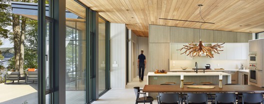 Percy Lake Cottage / Michael Taylor Architecture + Design Percy Lake Cottage / Michael Taylor Architecture + Design - Interior Photography, Wood, Chair, Beam