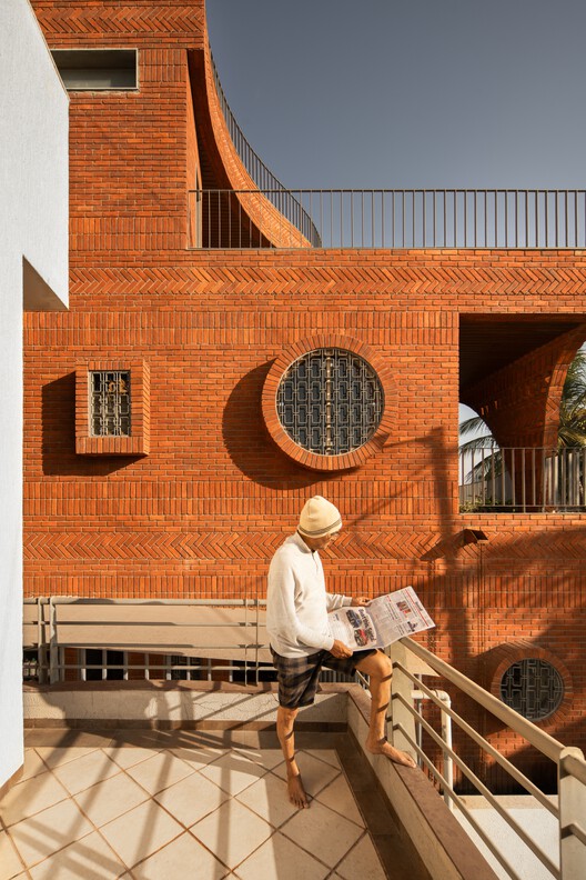  Anthill House / Kaushal TaTiya Architects - Exterior Photography, Brick