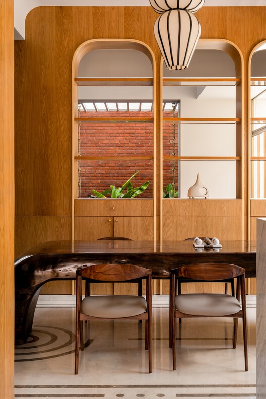  Anthill House / Kaushal TaTiya Architects - Interior Photography, Wood, Chair