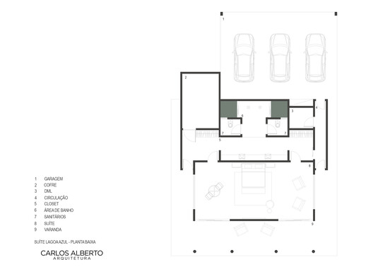 Lagoa Azul Suite / Carlos Alberto Arquitetura - Image 11 of 13